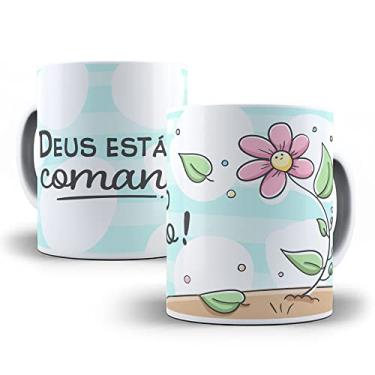 Imagem de Caneca Fé Deus no comando 053