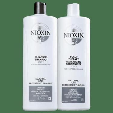 Imagem de Nioxin System 2 Shampoo + Condicionador (2X1000ml)