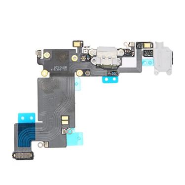 Imagem de Módulo de porta de carregamento, peça de reposição PCB de desempenho confiável Dock de porta de carregamento USB Cinza