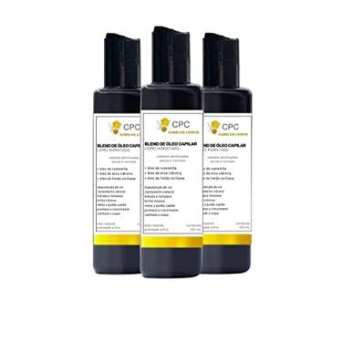 Imagem de Óleo Capilar Loiros Manutenção da Cor com Camomila, Erva Cidreira e Limão Siciliano 120ml - Kit com 3