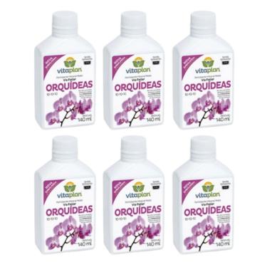 Imagem de Kit 6 Adubo Fertilizante Líquido Para Orquídea Concentrado 140ml - !