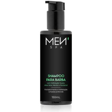 Imagem de Shampoo Para Barba Hidratação Profunda Fortalecimento Aloe Vera Mentol