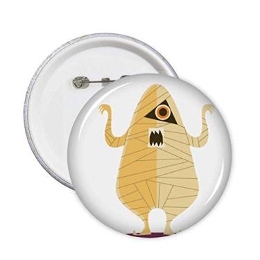 Imagem de Emblema de broche de Halloween fantasma feliz cadáver medo, 5 peças