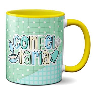 Imagem de Caneca Confeiteiro Profissão Confeitaria Presente Criativo (Amarela)