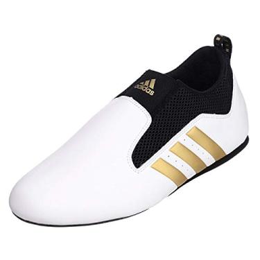 Imagem de adidas Contestant Pro Ultraleve Artes Marciais Kung Fu Taekwondo Tapete para Treinamento Interno - Ouro Branco - Tamanho 3 (215 mm)