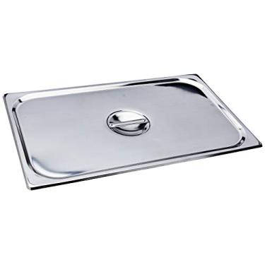 Imagem de Brinox - Tampa P/cuba Gn 1/1 S/recorte P/alcas - Aço Inox