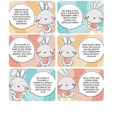 Imagem de Caça Aos Ovos Páscoa 30 Pegadas (Pistas Escritas)