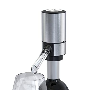 Imagem de Aerador E Dispensador De Vinho Elétrico Automático Decantador e Dispenser Inox