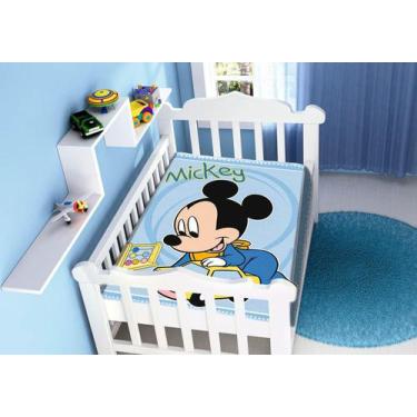 Imagem de Cobertor Infantil Jolitex Disney Baby - Mickey Carrinho
