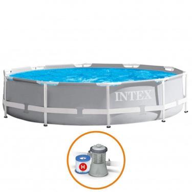 Imagem de Piscina Intex 4.485 Litros Estrutural Prism com Bomba Filtrante 110v-Unissex