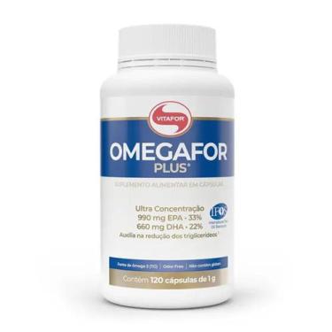Omega For Plus (120 Cápsulas) - Vitafor