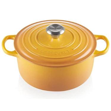 Imagem de Le Creuset Panela Redonda 22 cm Ferro Fundido Esmaltado Signature Nectar