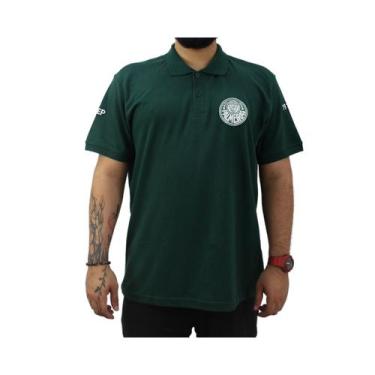 Imagem de Camiseta Polo Palmeiras Oficial Plus Size Piquet Large P1233520