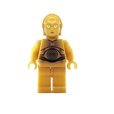 Imagem de LEGO Star Wars Minifigure - C-3PO C3PO Droid Classic (Yellow Eyes Version)