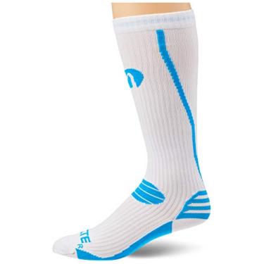 Imagem de Acte, Par de Meias de Compressão F2-BA - Tam 39-43 Branco e Azul