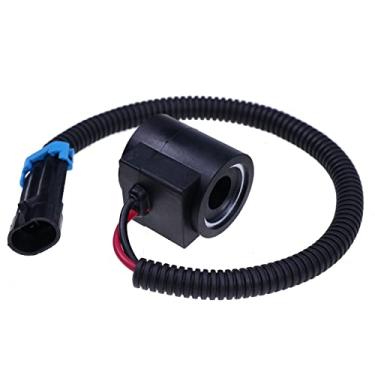 Imagem de HOLDWELL Bobina de válvula solenoide 6675559 compatível com carregadeiras Bobcat 463 751 A220 A300 A770 S100 S130 S150 S160 S175 S185 S205 S220 S250 S300 0 S33 0 S510 S530 S550