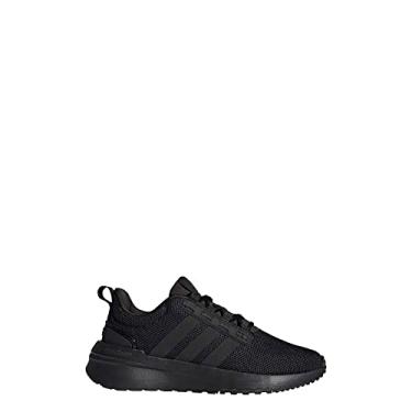 Imagem de adidas Racer TR 21 (Little Kid/Big Kid) Black/Black/Carbon 1.5 Little Kid M