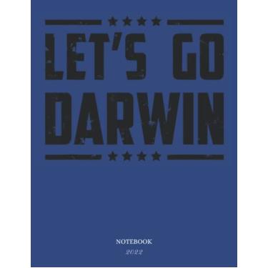 Imagem de Caderno Let's Go Darwin 2022: Caderno de composição - 110 páginas pautadas pela faculdade - Grande 21 x 27 cm