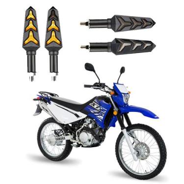 Imagem de KIT 4 Seta Sequencial Pisca de Led Universal Estrela Modelo P09S Moto 