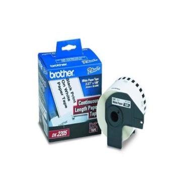 Imagem de Etiqueta Brother para Impressora QL - DK2205 - Gearbox