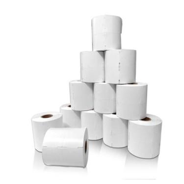 Imagem de Etiqueta Tag 40x60 - 2 Colunas 150 Gramas 12 Rolos 12.000 Tags Branco 