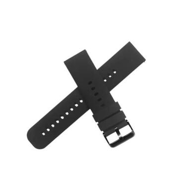 Imagem de Pulseira 20mm Silicone Soft p/ Relógio Smartwatch com Pinos - Poolsy, 