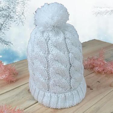 Imagem de Touca Gorro Pompom Infantil Menina Inverno Macio Quentinho 03 a 12 Ano