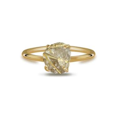 Imagem de Aliança Quartzo Rutilo - Cristal Natural, Prata 925