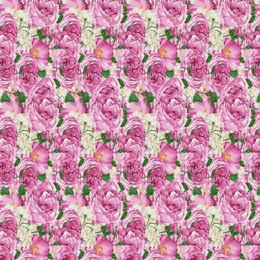 Imagem de Papel De Parede Floral Flores Rosas Vermelhas Adesivo Sala - LRP