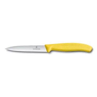 Imagem de Faca Victorinox Swiss Classic - Serrilhada - 10 Cm - Amarela