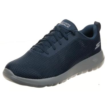 Imagem de Tênis masculino Go Walk Max-54601 Skechers, Navy/Gray, 7.5 X-Wide