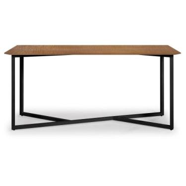 Imagem de Aparador Diadema em Aço Carbono Preto - Drop mobiliário