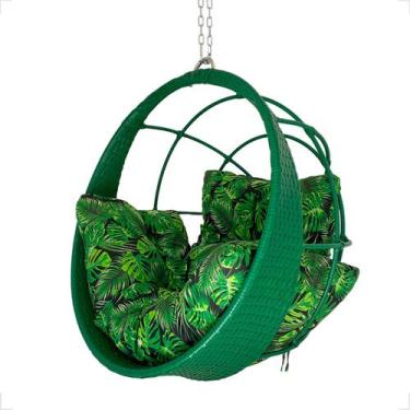 Imagem de Balanço Suspenso Ninho Ômega Jardim Gourmet Alumínio Teto - Fexx Fiber