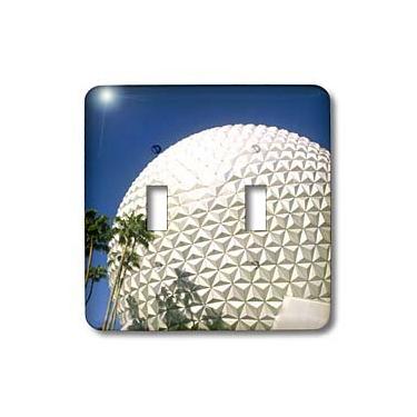 Imagem de 3dRose lsp_89025_2 Flórida, Orlando. Epcot Center at Walt Disney World Us10 Bba0073 Bill Bachmann Interruptor duplo