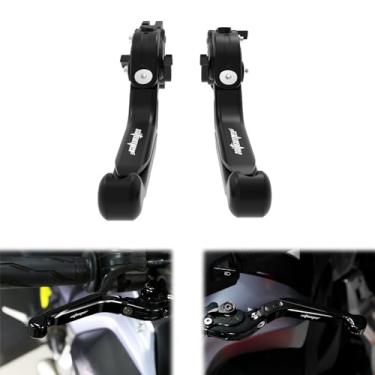 Imagem de xitomer Alavancas de embreagem de freio ajustáveis para motocicletas CNC, adequadas para MSX125/GROM 13-24, CB300R & Monkey125 18-21, CB500F & CB500X 13-16, CBR250R 11-13, alavancas extensíveis