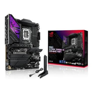 Imagem de ASUS ROG STRIX Z890-E GAMING WIFI Placa-mãe Gamer Intel Z890 LGA 1700 DDR5 192GB 25 Portas USB ATX
