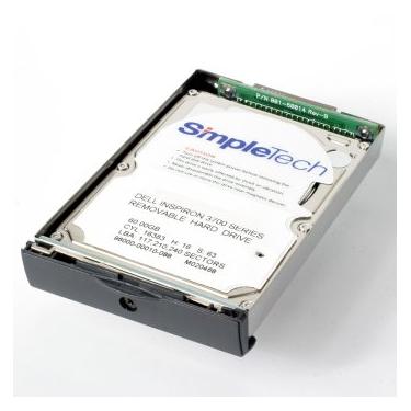 Imagem de SimpleTech STD-3700HD/60 60 GB Drive de disco rígido interno para notebook (atualização de unidade caddy para Dell)