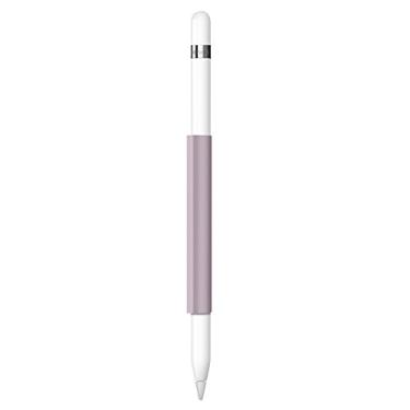 Imagem de FRTMA Capa magnética para Apple Pencil, suporte de silicone macio para Apple iPad Pro, lavanda (Apple Pencil não incluído)