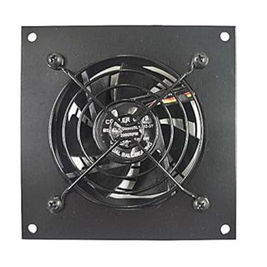 Imagem de Coolerguys Kits de resfriamento com controle térmico programável para armários, AV e componentes (plástico simples, 80 mm)