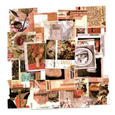 Imagem de Adesivos Decorativos Scrapbook Planner 46 Peças Revistas - Doce Ternur