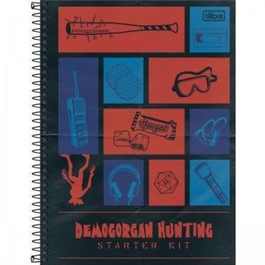 Imagem de Caderno Espiral 80 Folhas Stranger Things Demogorgon - Tilibra
