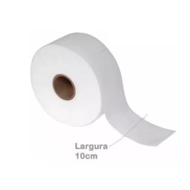 Imagem de 50 M de Entretela TNT 200 Gramas - Largura de 10 Cm - Cor Branco - Ide