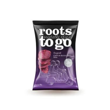 Imagem de Chips De Batatas Doces Roxas Roots To Go 45g