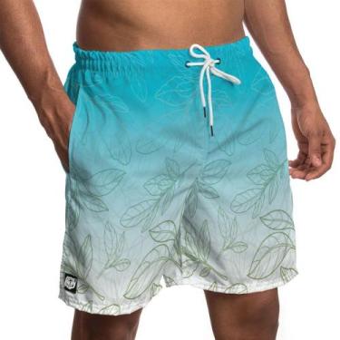 Imagem de Short Tactel Masculino com Bolsos Estampado 1022 - Pierre Couto, GG, M