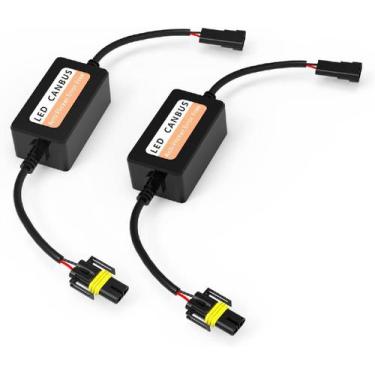 Imagem de Par Canceller Adaptador Canbus Resistor Lampada de Led H27 - Autovex