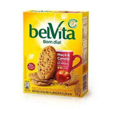 Imagem de Biscoito Maça e Canela Multipack Belvita 75G - Belive