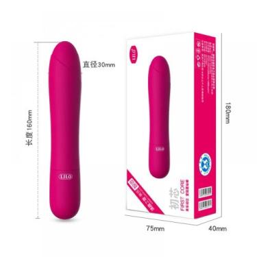 Imagem de Lilo Mini Vibrador com 5 Modos de Vibração Vip MixLilo Mini Vibrador c