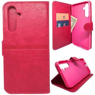 Imagem de Capa Carteira Para Samsung A16 5G (Tela de 6.7) Capinha Case - Dino Ca