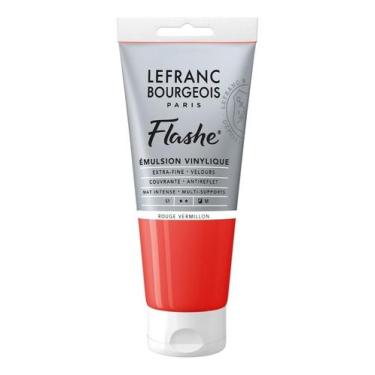 Imagem de Tinta Acrílica Flash Lefranc 80ml 393 Vermilion Red - Lefranc Bourgeoi