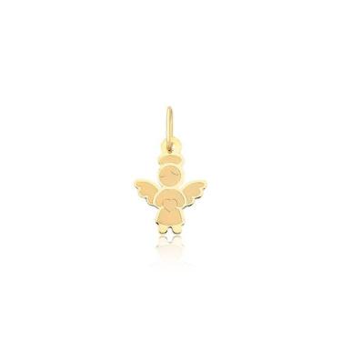 Imagem de Pingente Anjo Delicado Ouro Puro 18k Pm20 - MAEHLER JOIAS